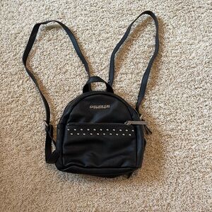 Jones New York Black Mini Studded Backpack